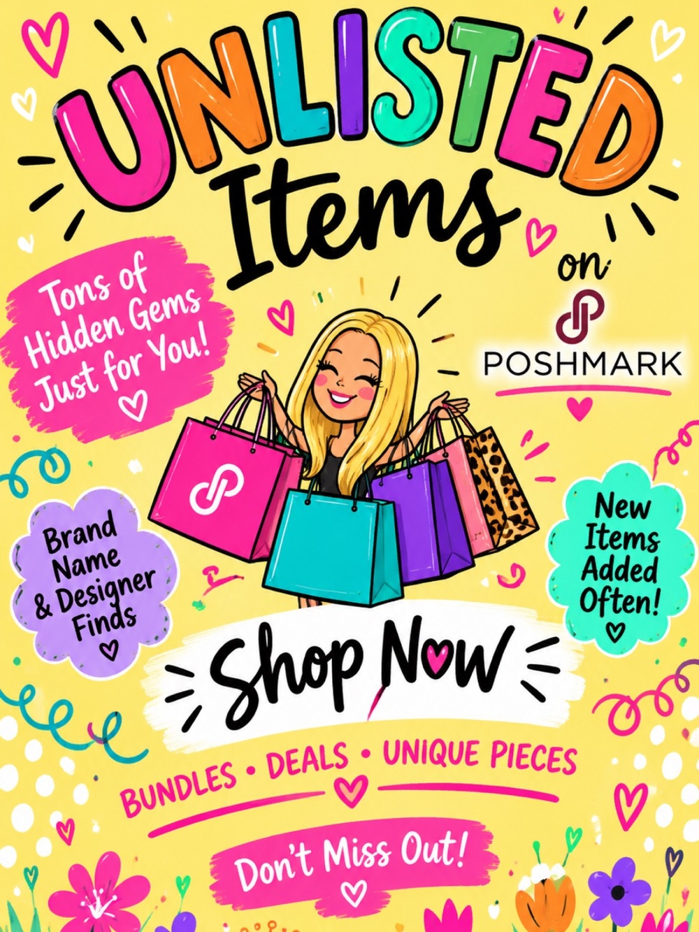 (❁´◡`❁) UNLISTED ITEMS